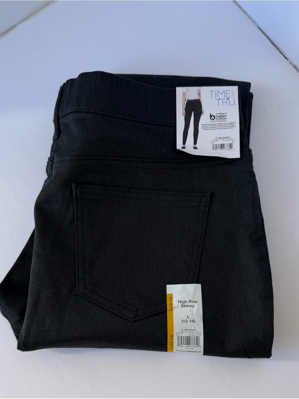 Time and Tru high rise Skinny Jeans in Black